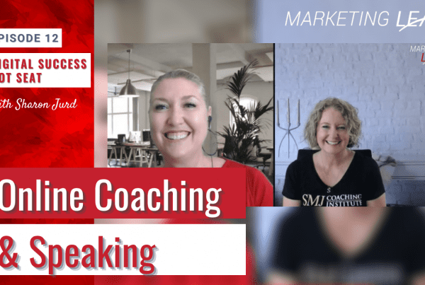 Grow Your Online Coaching Business with Coach of Coaches Sharon Jurd Digital Hot Seat Episode #12